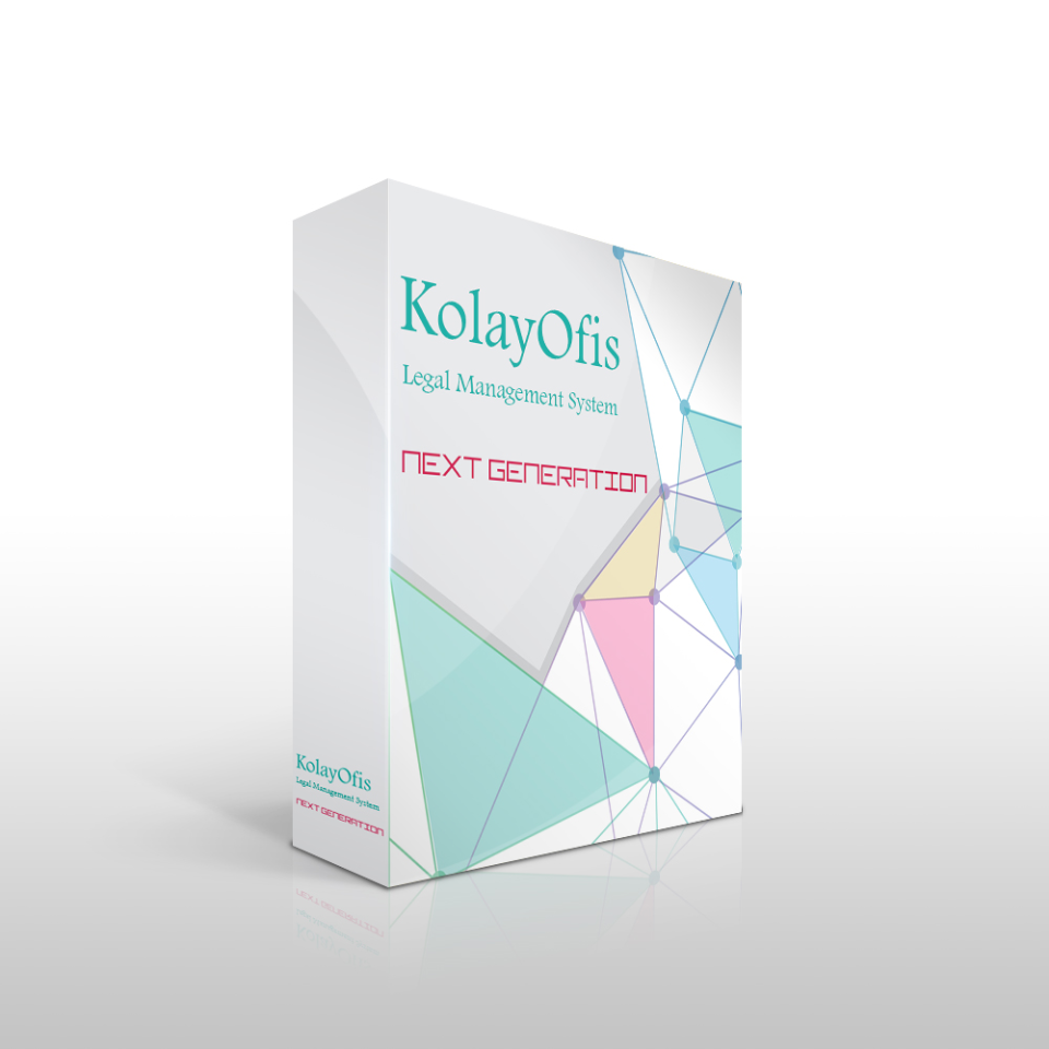 screenshot of KolayOfis Legal Management System